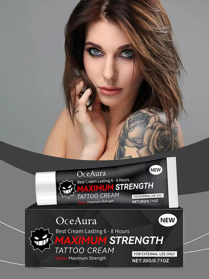 Oceaura Körperaufhellende Tattoo-Creme, 10g, Unisex - Bild 5