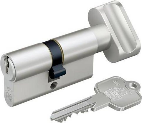 BASI Profil-Knaufzylinder V5031-0005-0010 in Silber, Messing, 30/35mm - Bild 1