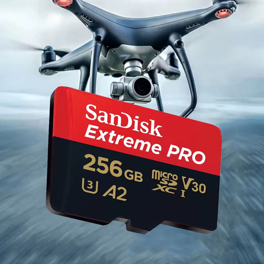 SanDisk Extreme PRO MicroSD Speicherkarte, Klasse 10, U3, V30, A2, Multicolor - Bild 2