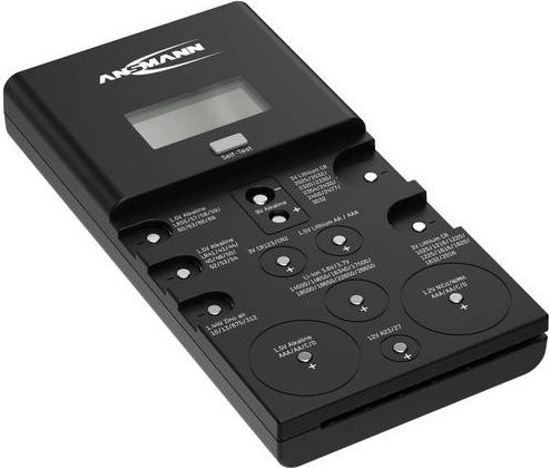 Ansmann Batterietester Energy Check LCD 1900-0100 in Schwarz - Bild 1