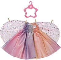BABY born Regenbogen Kleid mit Tüll für Puppen 43 cm, buntes Puppenzubehör - Bild 1