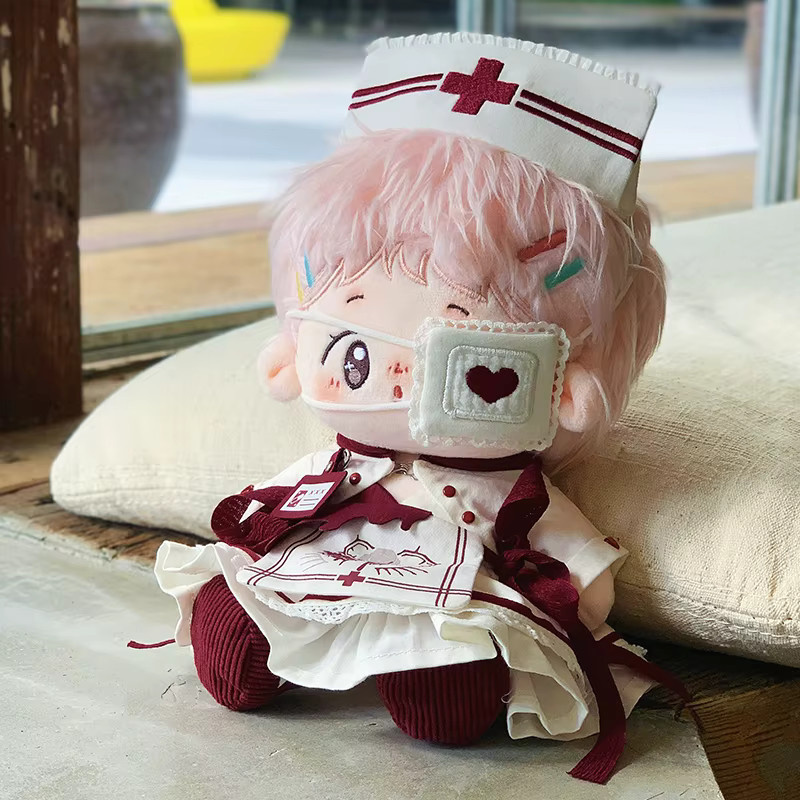 Anime Puppe, Plüsch / Textil, 20 cm - Bild 2