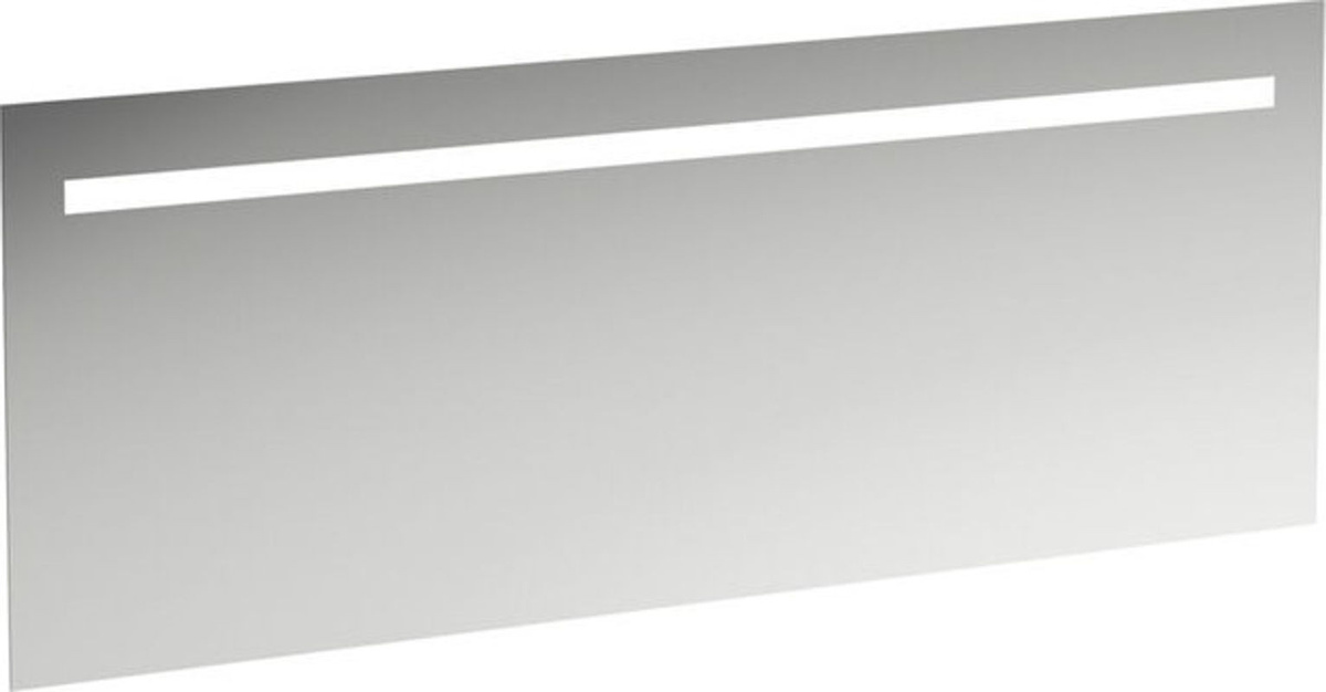 Laufen Leelo Wandspiegel mit LED-Beleuchtung Rechteckig Weiß Silber IP44 B: 180 cm, H: 70 cm, T: 3,8 cm - Bild 1