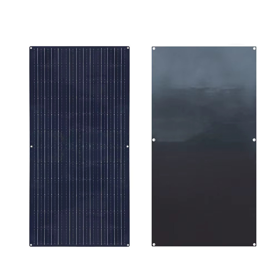 xinpuguang Solarpanel-Starter-Kit 200W mit 2 Stück 100W Monokristallinen Modulen und 20A Laderegler 12V in Schwarz für Wohnmobile, Boote und Camping - Bild 2