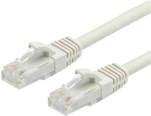 Value RJ45 Patchkabel CAT 6a U/UTP Ethernet LAN Grau 1,00 m - Bild 1
