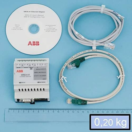 ABB SREA-01 3AUA0000039179 E/A Modul in Weiß - Bild 1