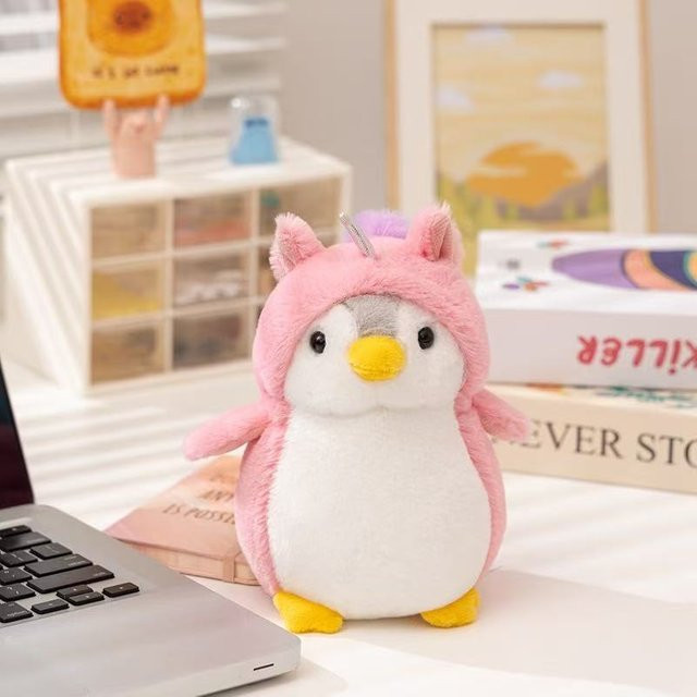 Verwandlungs-Pinguin-Puppe, Plüschtier, 20cm, ab 14 Jahre - Bild 1
