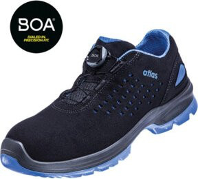 Atlas Halbschuh SL 9405 XP BOA S1P Sicherheitsschuh in Schwarz, Größe 48, Weite 12 - Bild 1
