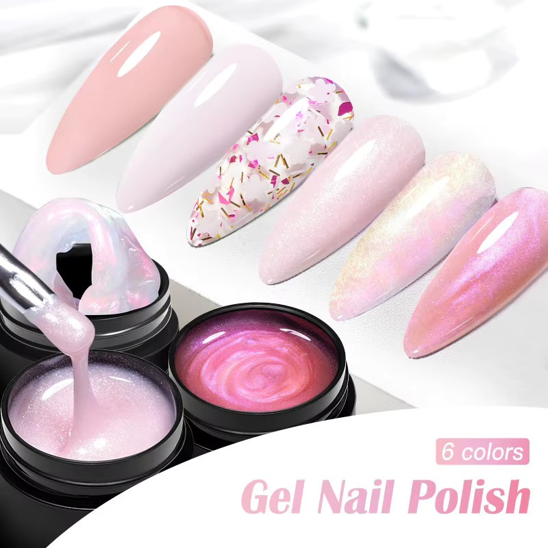 MEET ACROSS Nagelverlängerung Gel Set, 11 Stück, Unisex - Bild 3