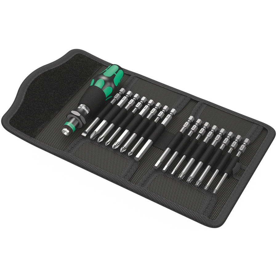 Wera Kraftform Kompakt 60 Bit-Schraubendreher-Set, 17-teilig, 6,3 mm - Bild 3