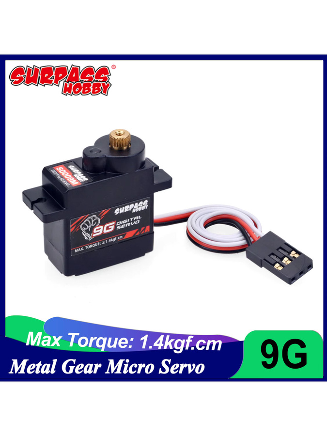 ÜBERTREFFEN HOBBY Metal Gear Digital Micro Servo - Bild 4