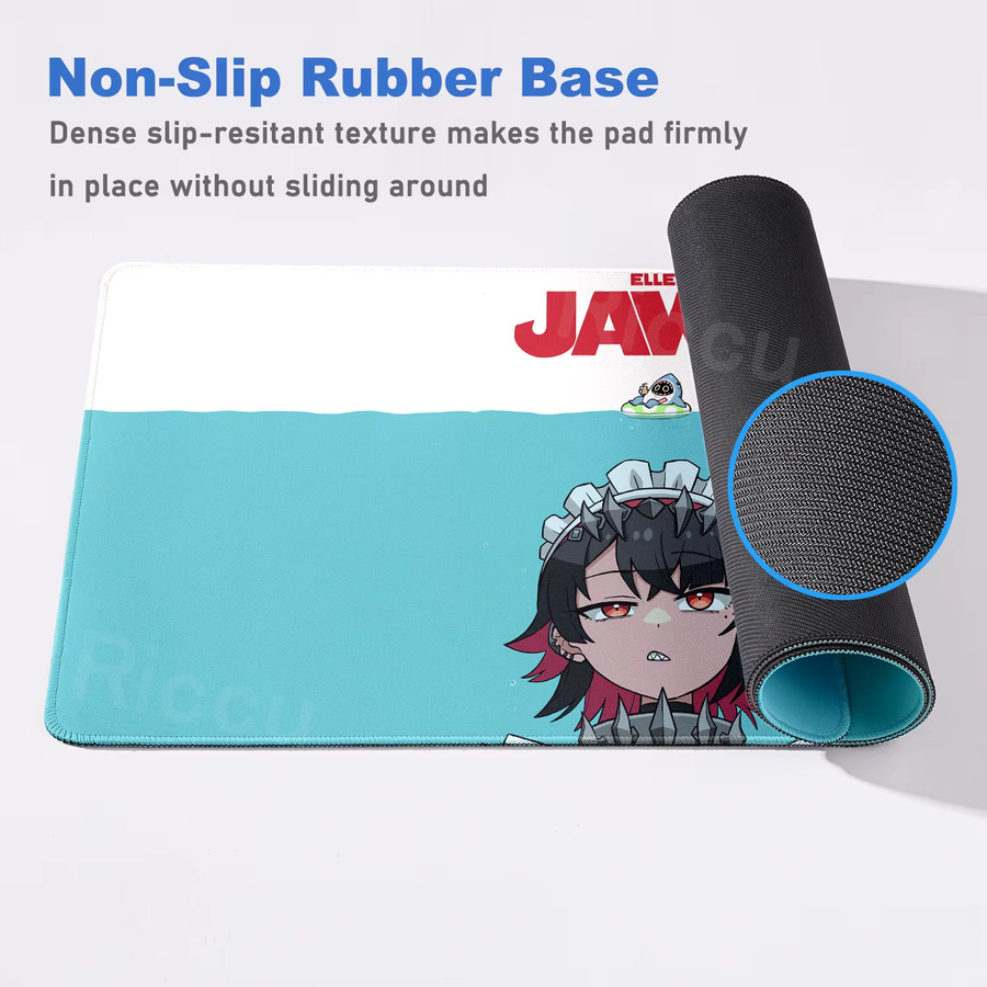 XXL-Mauspad Ellen Joe Zenless Zone Zero Schreibtischunterlage Anime Girl Multicolour - Bild 2