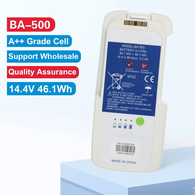 Inogen BA-500 BA-600 Ersatzakku für Inogen One G5 tragbarer Sauerstoffkonzentrator, 14,4V, 46,1Wh, Weiß - Bild 1