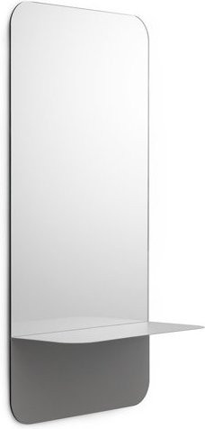 Normann Copenhagen Horizon Wandspiegel aus Metall und Glas in rechteckigem Design - Bild 1