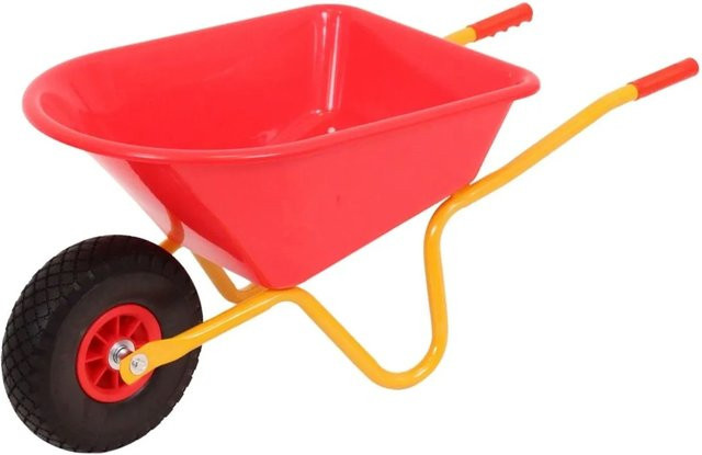 Galaflor Kinderschubkarre Rot Kunststoff - Bild 1