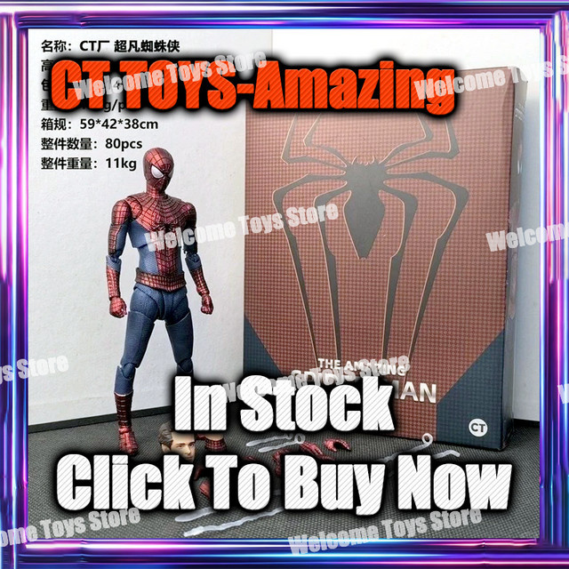 Ct Toys Spiderman The Amazing Spider-Man Andrew Garfield Actionfigur - Bild 1