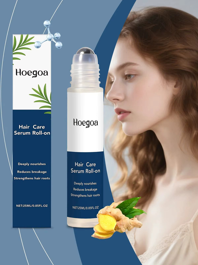 HOEGOA Rosmarin Haarwuchs-Serum Roll-On, Unisex - Bild 4