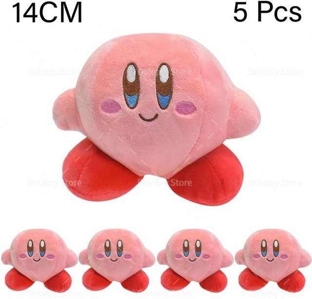 Yiran toy Kirby Plüschtier, 5-teiliges Set, ab 3 Jahren - Bild 1