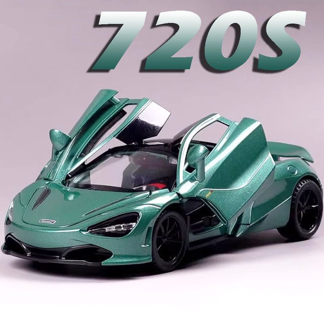 MAKEDA 720S Senna Sportwagen, Spielzeugmodell, 1:32, Metall, mit Licht und Sound - Bild 1