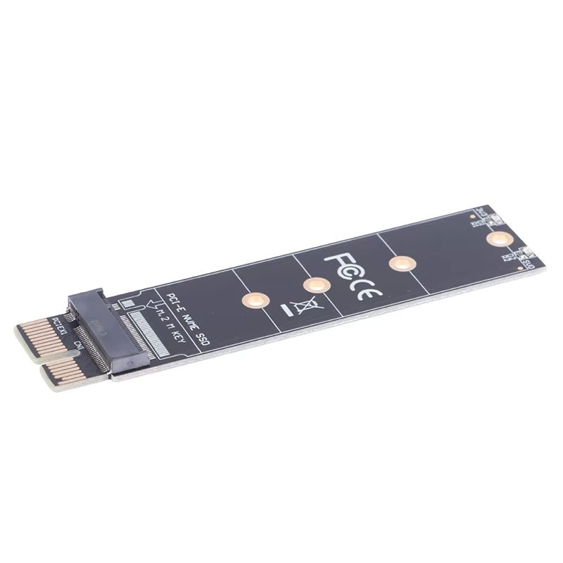 SD&HI PCIe zu M.2 NVMe SSD Adapter, M-Key, Schwarz - Bild 4
