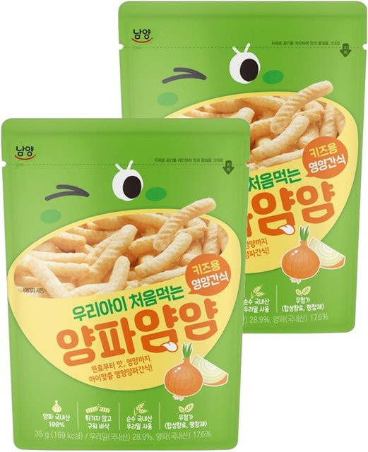 Namyang Mein Kind's Erster Yum Yum Snack Weicher Gepuffter Fingerfood 2 x 40 g - Bild 1