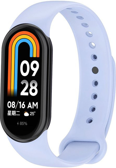 Techsuit Uhrenarmband Silikon, Blau, Unisex - Bild 1