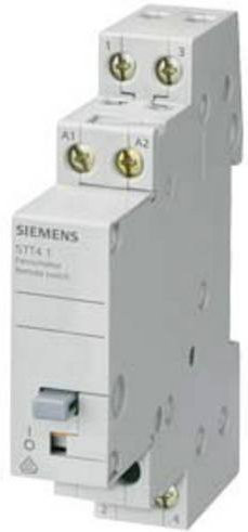 Siemens Fernschalter Hutschiene 5TT4105-1 in Grau mit 1 Schließer und 1 Öffner 250V 16A - Bild 1