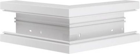 Hager Außeneck BR6513039016 Weiß B: 13,0 cm, T: 6,8 cm - Bild 1