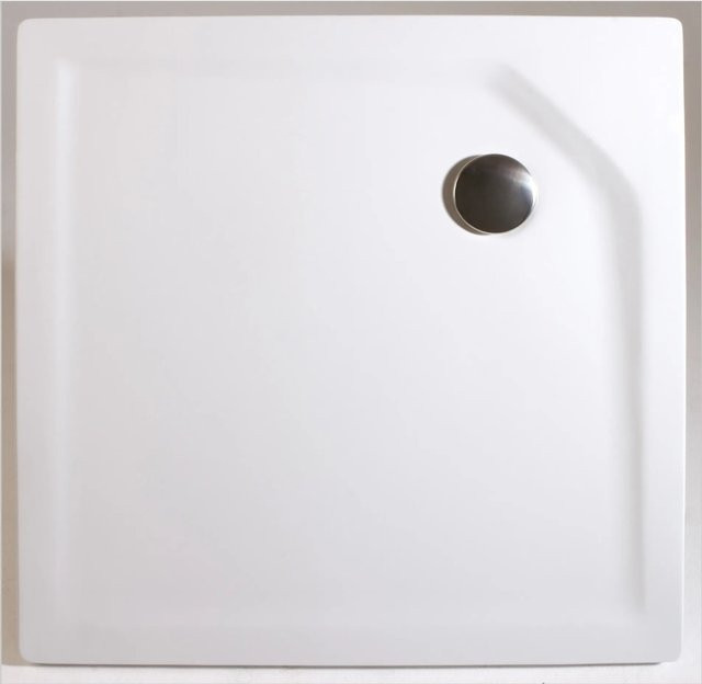Breuer Duschwannen-Set Classic Line Quadrat Weiß B/T: 100 x 100 cm - Bild 1