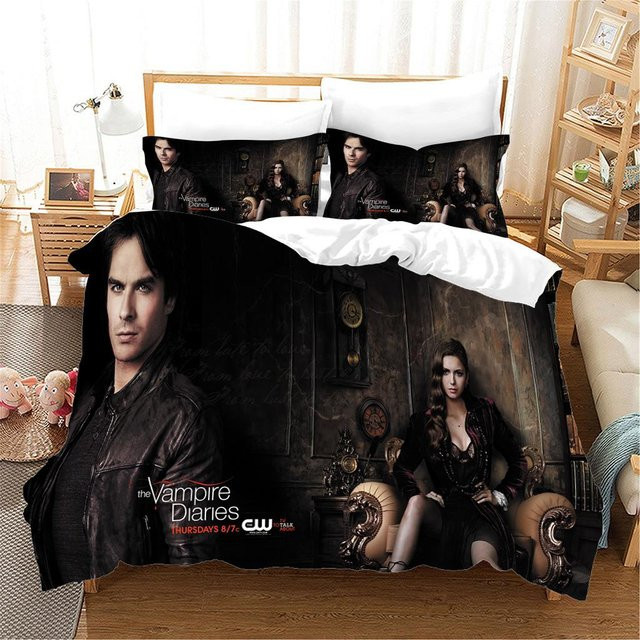 Flylo Bettwäsche-Set Twilight Saga Bella Vampir, 2-teilig aus Mikrofaser, Schwarz, B/H: 100 x 135 cm - Bild 1