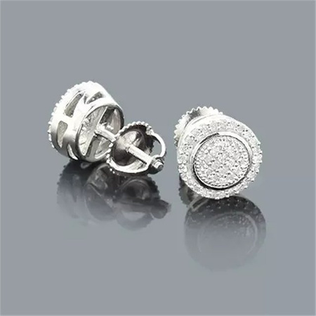 YoYo Ohrstecker, Silber, Zirkonia, Unisex