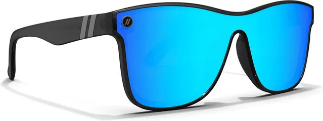 Blenders Millenia X2 Sonnenbrille, Damen, Vollrand, Square, Kunststoff, Black - Bild 1
