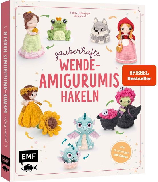 Zauberhafte Wende-Amigurumis häkeln mit chibiscraft von Febby Pranajaya, Hardcover - Bild 1
