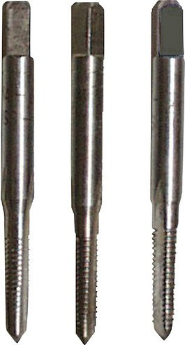 Connex Handgewindebohrer-Satz aus Stahl, Ø 3,3 mm, Farbe: Grau/Silber - Bild 1