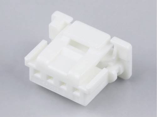 Molex Buchsengehäuse-Kabel Weiß, 4 Polzahl, Rastermaß: 2mm, Artikelnummer: 5601230400 - Bild 1