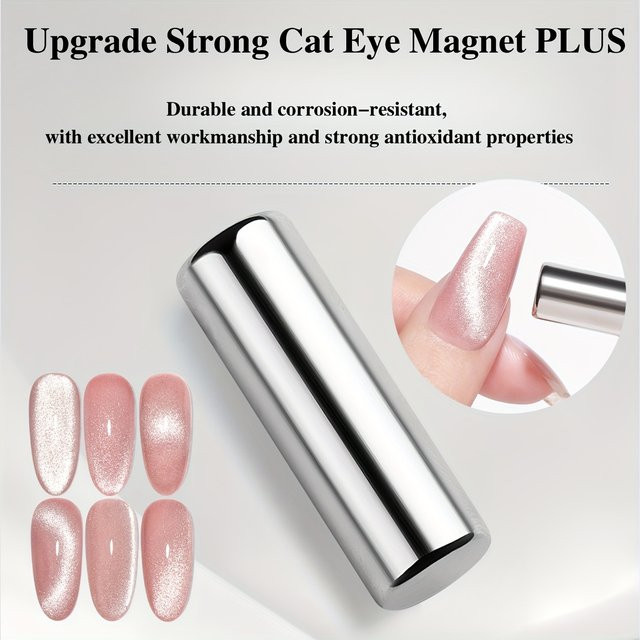 YIKOOLIN Cat Eye Gel-Magnetstift, Silber - Bild 1