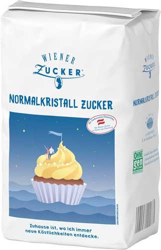 Wiener Zucker Normalkristallzucker 1 kg - Bild 1