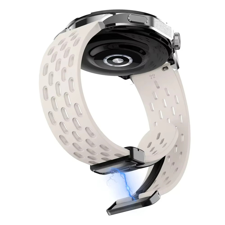 Realme Uhrenarmband Silikon, Weiß, 22mm - Bild 4