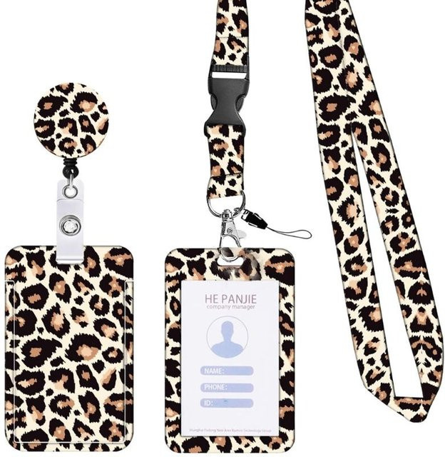 Einziehbarer Lanyard-Ausweishalter von No Game No Life in Multicolor aus Kunststoff und Metall für Büro, Schule und Krankenhaus - Bild 1