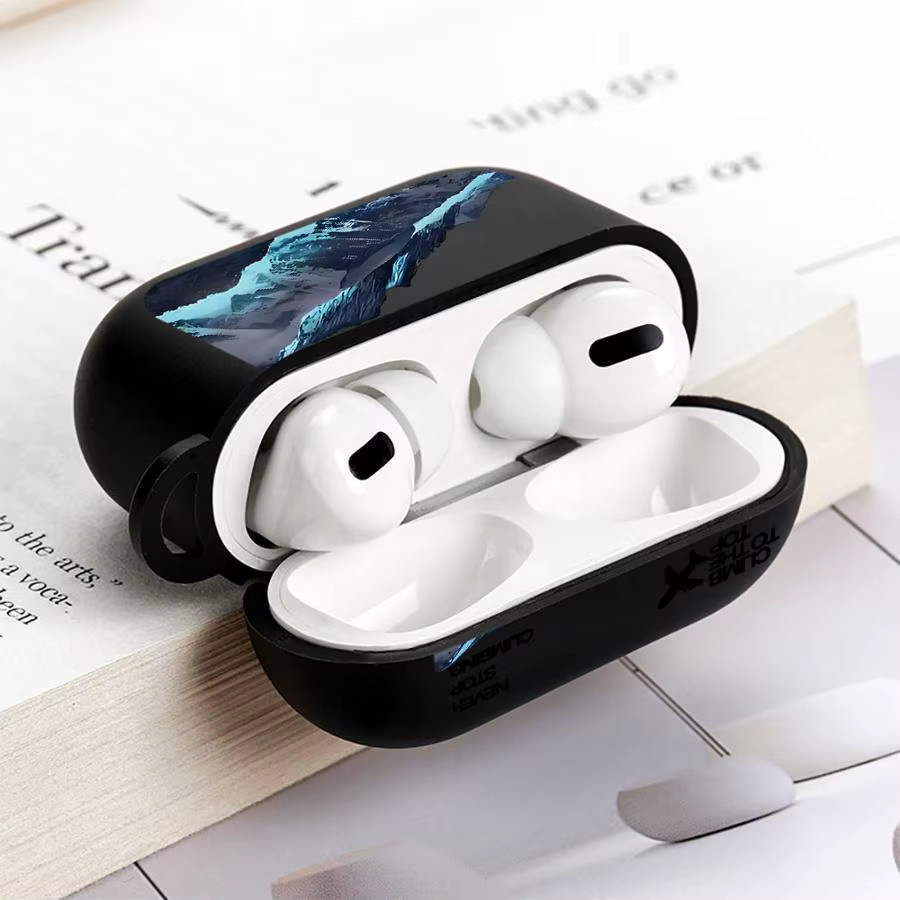 Snow Mountain Airplane Case Schutzhülle für Apple AirPods Pro, Pro 2, Pro 3, AirPods 3, 2 und 4 - Bild 5