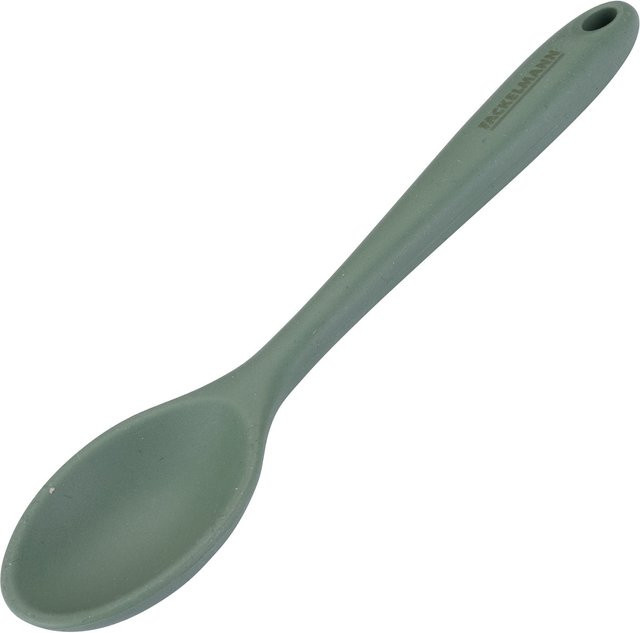 Fackelmann Mini Cooking Kochlöffel aus Silikon und Edelstahl, grün, hitzebeständig und spülmaschinenfest - Bild 1