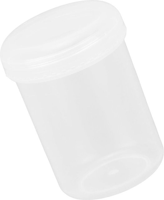 Aufbewahrungsflasche Kunststoff Transparent, Kleinformatige Polypropylen Reisebehälter, White - Bild 1