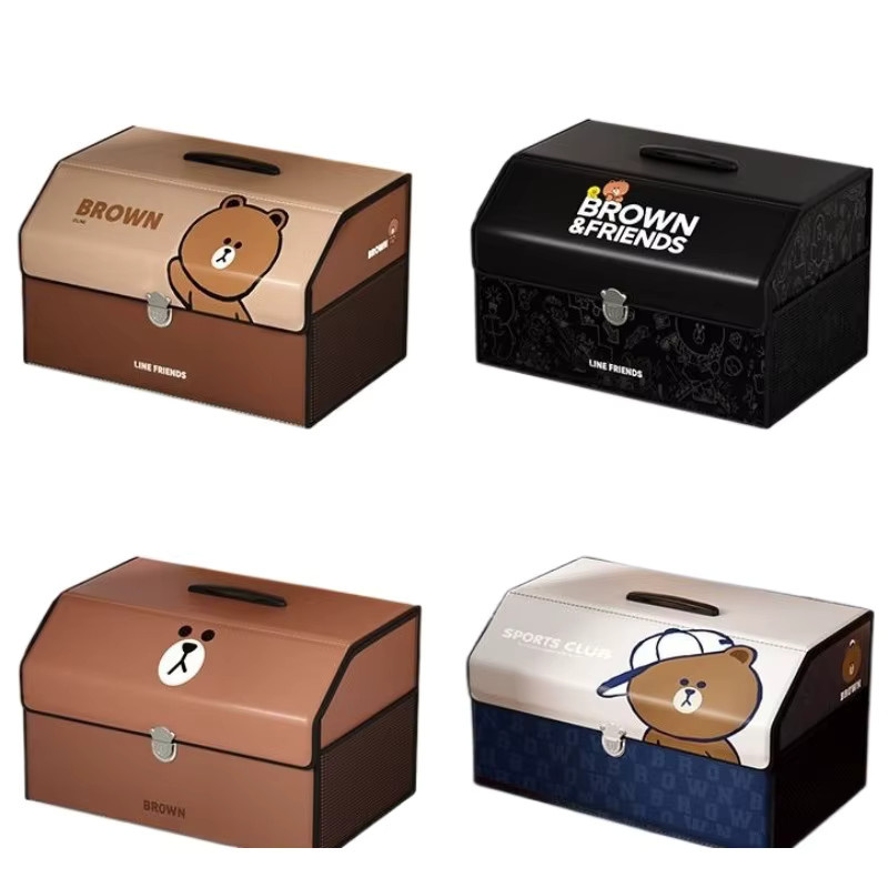 LINE FRIENDS Brown Sally Cony Movie Cartoon-Auto-Aufbewahrungsbox - Bild 2