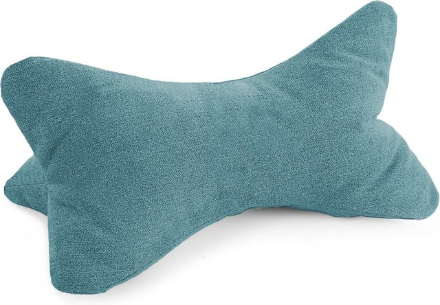 Leseknochen Bookiepad Cozy Home in Petrol für Erwachsene mit konturierter Keilform - Bild 1