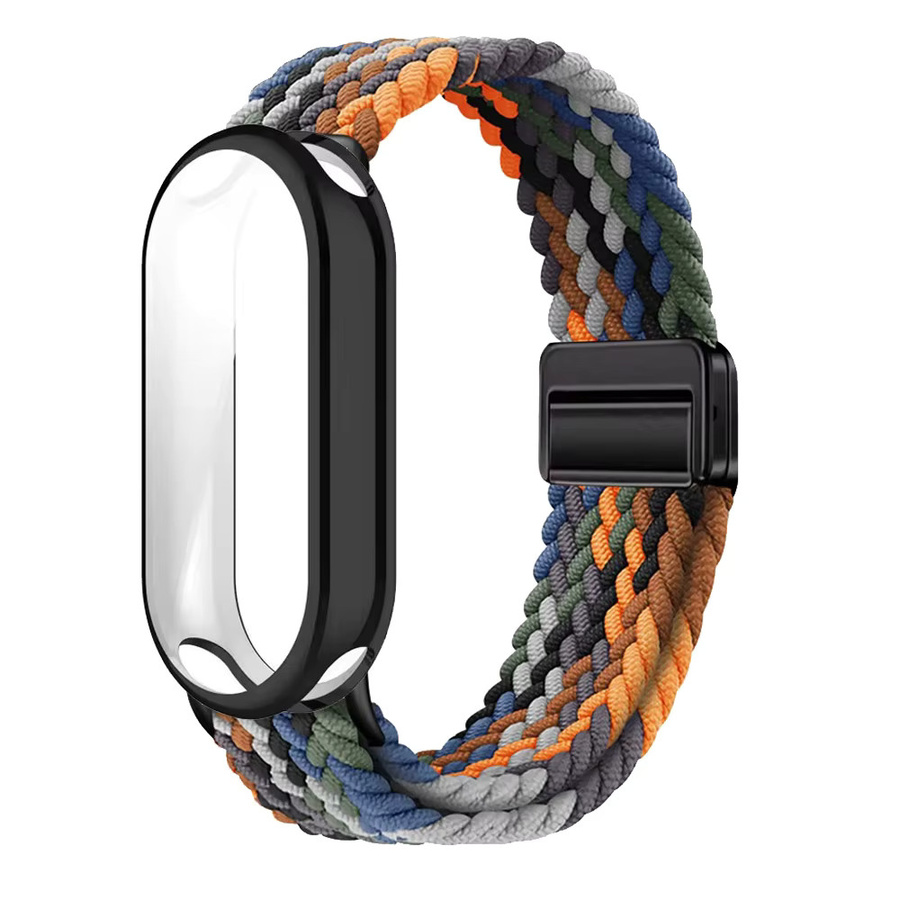 Xiaomi Armband, TPU-Hülle, geflochten, Multicolor, Unisex, Mi Band 9/10 - Bild 2