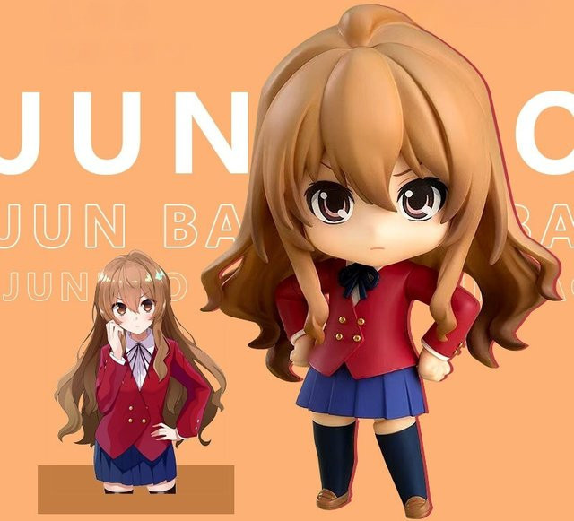Nendoroid 2523 Taiga Aisaka Toradora Q-Version bewegliche Anime-Actionfigur mit verstellbarem Gesicht, Höhe: 10 cm - Bild 1