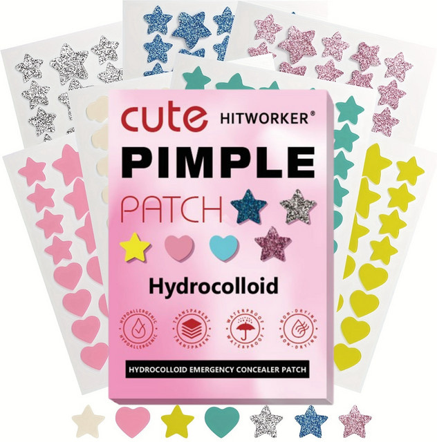 Star Trading Akne Patch Set mit Salicylsäure, 260 Teile, Unisex - Bild 1