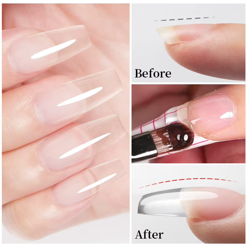 AWStorG Nagelverlängerungsgel, Transparent, 15 ml - Bild 2