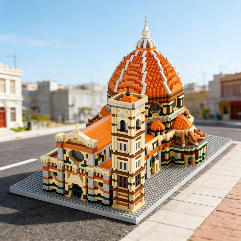 CACO BLOCKS Klassisches Architektur-Bausteinmodell, Mikroblock-Bausatz, 5.278 Teile - Bild 3