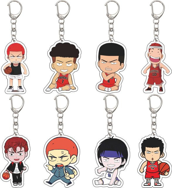 Bandai Schlüsselanhänger Anime Slam Dunk, Acryl, Unisex - Bild 1